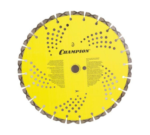 Диск алмазный 350х25,4х10 мм Champion Гранит PRO Laser Granitek C1608
