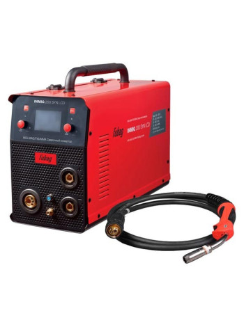 Сварочный полуавтомат инвертор FUBAG INMIG 200 SYN LCD 31435 + горелка FB 250 3 м 38443 31435.1