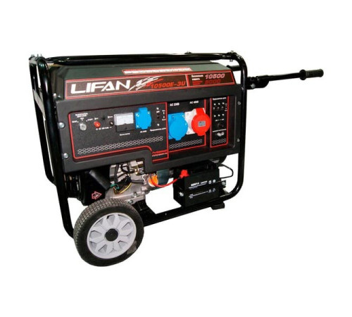 Бензиновый генератор LIFAN 10500E-3U 00-00153847