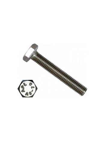 Болты КРЕП-КОМП с полной резьбой нержавеющие DIN933 А2 20х 70 25 шт бпн2070