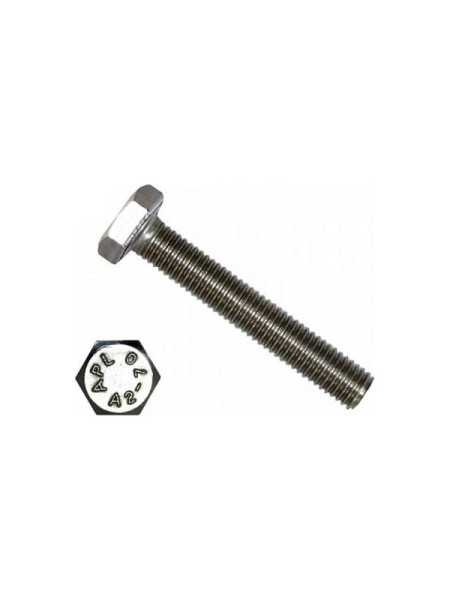 Болты КРЕП-КОМП с полной резьбой нержавеющие DIN933 А2 20х 70 25 шт бпн2070
