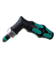 Реверсивная угловая отвертка Wera Kraftform Kompakt Pistol RA с набором бит 1/4 в ручке WE-051030
