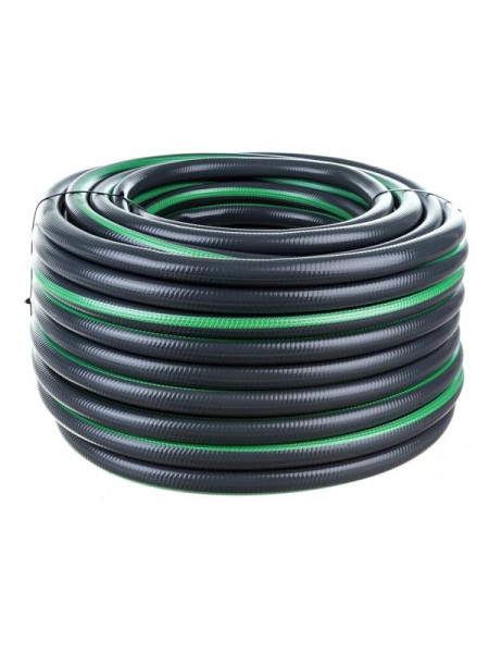 Поливочный армированный шланг Вихрь ПВХ усиленный премиум, 3/4", 50 м 73/7/2/12