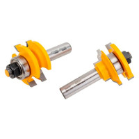 Набор фрез комбинированных рамочных (2 шт; хвостовик 12 мм) Энкор 46535