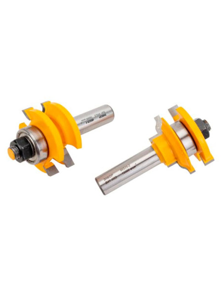 Набор фрез комбинированных рамочных (2 шт; хвостовик 12 мм) Энкор 46535