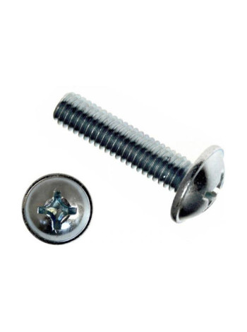 Винт КРЕП-КОМП с прессшайбой шлиц KOMBI DIN967 6х40 1800 шт вм640