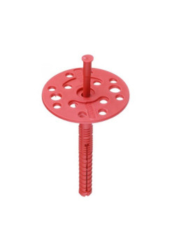 Дюбель Гриб КРЕП-КОМП IZO с пластиковым гвоздем, 10х180 мм, 500 шт. гп180тк