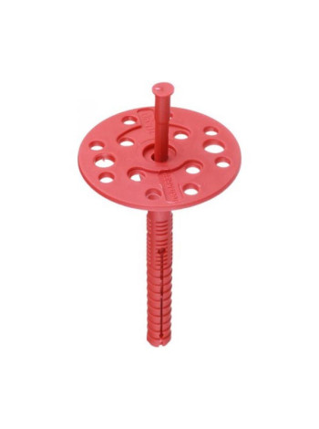 Дюбель Гриб КРЕП-КОМП IZO с пластиковым гвоздем, 10х180 мм, 500 шт. гп180тк