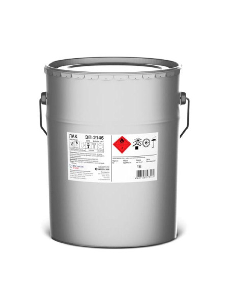 Паркетный лак ЯРОСЛАВСКИЕ КРАСКИ ЭП-2146 ведро 16 кг П1672.3