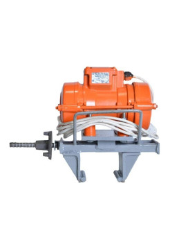 Тисковый вибратор для опалубки Красный Маяк ИВ-448-03 (с ИВ-99Е) 220В, УЗО ИВ-448.00.000-03