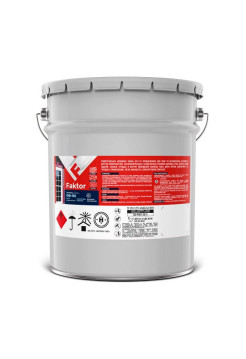 Универсальная эмаль ПФ-115 ЯРОСЛАВСКИЕ КРАСКИ FAKTOR коричневая, барабан 20 кг 214733