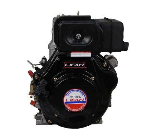 Двигатель Diesel 188FD 6А конусный вал (for generator без б/бака) LIFAN 00-00152514