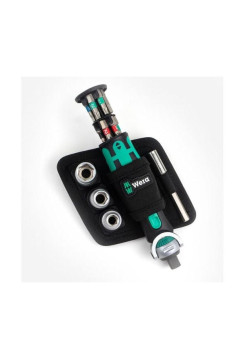 Отвертка с трещоткой и битами Wera 8009 Zyklop Pocket Set 2, 18 предметов WE-004281