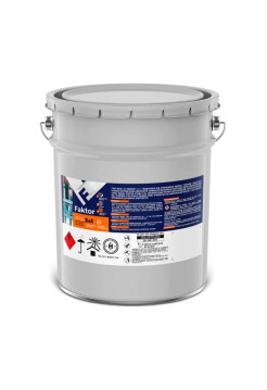 Грунт-эмаль ЯРОСЛАВСКИЕ КРАСКИ FAKTOR на ржавчину 3 в 1, синяя, барабан 20 кг 215159