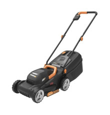 Аккумуляторная газонокосилка WORX 20в, бесщеточная, 30 см, 4ач х 1, зу 2а, коробка WG730E