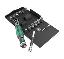 Набор бит и головок с держателем Wera 8009 Zyklop Pocket Set 3 27 предметов WE-004284