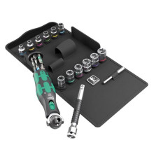 Набор бит и головок с держателем Wera 8009 Zyklop Pocket Set 3 27 предметов WE-004284