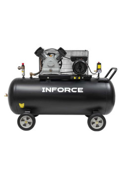 Ременной компрессор (200 л; 10 бар; 412 л/мин) Inforce BCX-200L