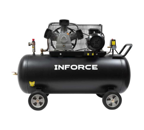 Ременной компрессор (200 л; 10 бар; 580 л/мин) Inforce BCX-200L-3P