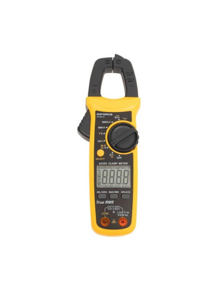 Токоизмерительные цифровые клещи с автодиапазоном Inforce 01-05-13