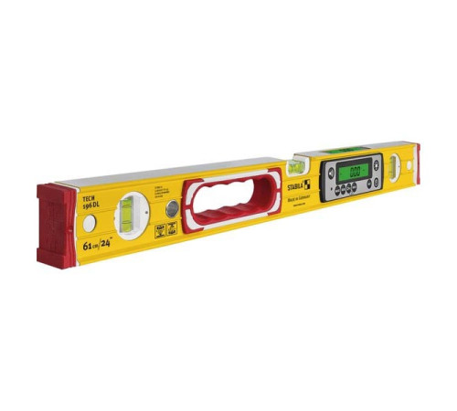 Уровень STABILA tech 196 dl, 61см (ip 67, 2верт.,1гориз., 2 жк диспл., точн. 0,5 мм/м) , шт 19829