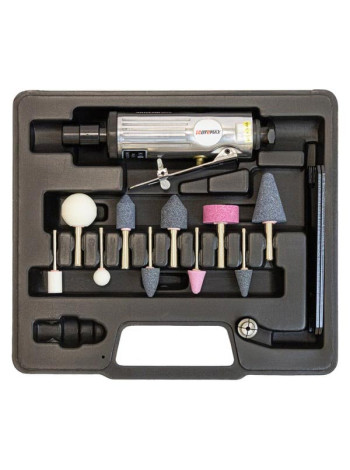 Бормашина пневматическая прямая Byemax в наборе с шарошками BM-532K