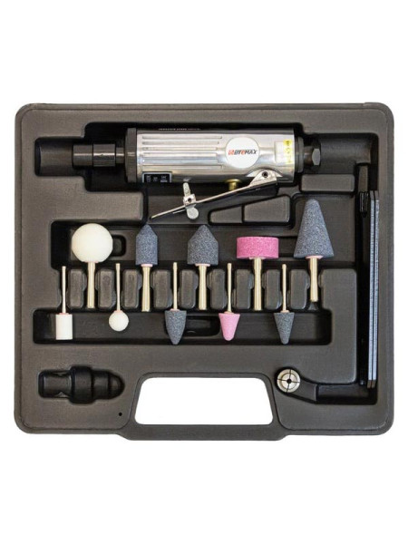 Бормашина пневматическая прямая Byemax в наборе с шарошками BM-532K