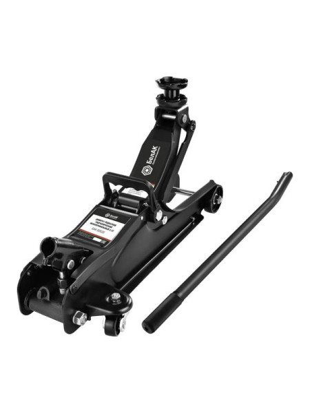 Домкрат гидравлический подкатной БелАК 2.5 т, низкопрофильный, в кейсе БАК.00535