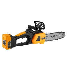 Пила цепная аккумуляторная бесщеточная DEKO DKCHS 20, 12, 20В, 1x5.0Ач, з/у 085-2001