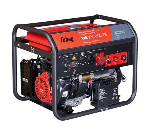 Электростанция сварочная FUBAG WS 230 DDC ES бензиновая (380-220В) 646248