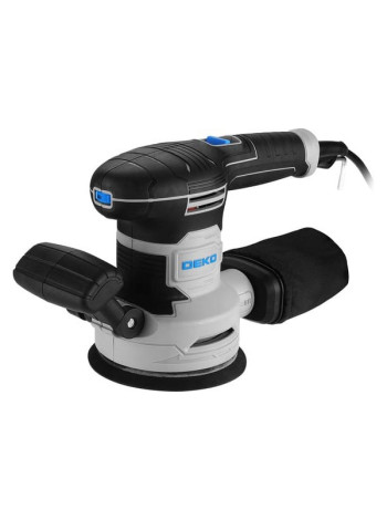 Шлифмашина эксцентриковая сетевая DEKO DKG600, 600 Вт, 125/150 мм 084-1059