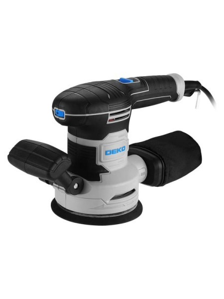 Шлифмашина эксцентриковая сетевая DEKO DKG600, 600 Вт, 125/150 мм 084-1059