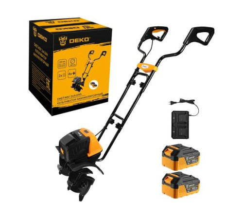 Культиватор аккумуляторный DEKO DKET40V, 2x20В, 2x4.0Ач 065-1232
