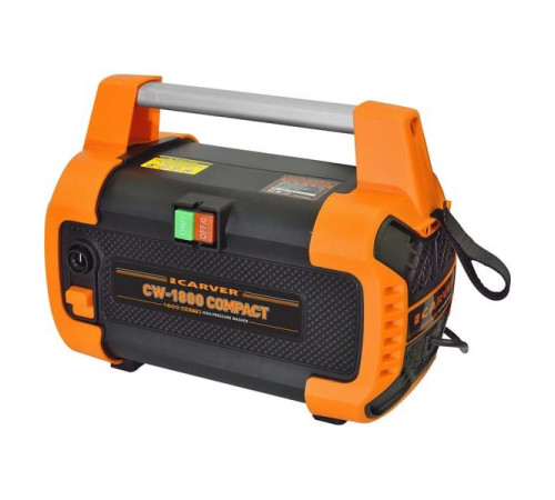 Мойка высокого давления Carver  CW-1800 COMPACT 1800 Вт, 110-150 бар, 6,2-7 л/мин 01.023.00010
