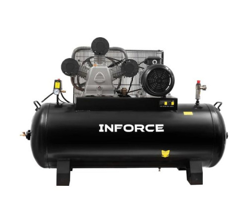 Ременной компрессор Inforce (270 л; 10 бар; 950 л/мин; влагоотделитель) IBCW-270L-3P/950