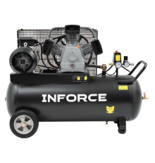 Ременной компрессор Inforce (100 л; 10 бар; 580 л/мин) IBCW-100L-3P/580