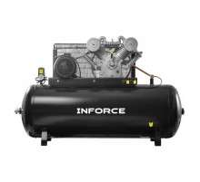 Ременной компрессор Inforce (500 л; 12 бар; 2 ступени; 1400 л/мин) IBCV-500L-3P2/1400