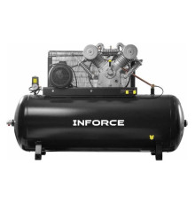 Ременной компрессор Inforce (500 л; 12 бар; 2 ступени; 1400 л/мин) IBCV-500L-3P2/1400