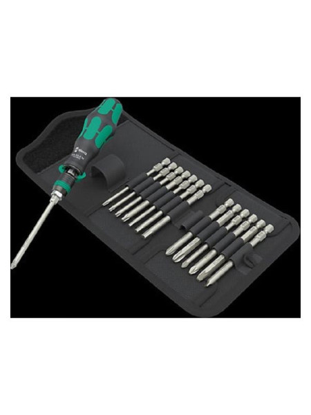 Набор бит с битодержателем Wera Kraftform Kompakt 838 RA-R M Set 1 15 предметов WE-051061
