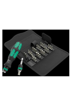 Набор бит с битодержателем Wera Kraftform Kompakt 70 Universal 32 предмета WE-057113