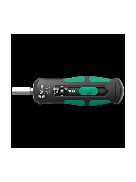 Динамометрическая отвёртка Wera 7515 Kraftform Safe-Torque Speed 2-6 Нм WE-075815