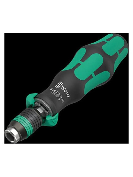 Ручка-битодержатель с функцией трещотки Wera 838 RA-R M 1/4" WE-051493