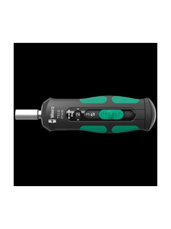 Динамометрическая отвёртка Wera 7510 Kraftform Safe-Torque Speed 1-3 Нм WE-075810