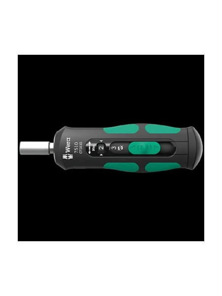 Динамометрическая отвёртка Wera 7510 Kraftform Safe-Torque Speed 1-3 Нм WE-075810