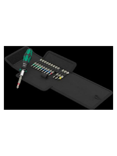 Набор бит с битодержателем Wera Kraftform Kompakt 838 RA S Set 1 14 предметов WE-051060