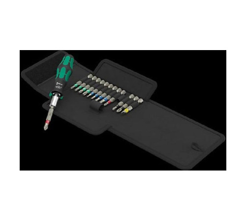 Набор бит с битодержателем Wera Kraftform Kompakt 838 RA S Set 1 14 предметов WE-051060