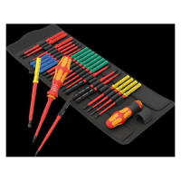 Набор бит с битодержателем Wera Kraftform Kompakt VDE Big Pack 1, 26 предметов WE-006617