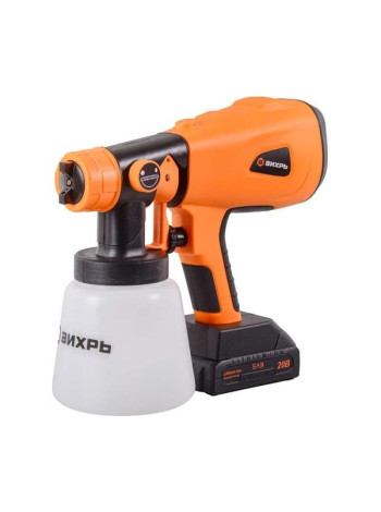 Краскопульт аккумуляторный Вихрь АКП-20Li (в комплекте 1 АКБ и ЗУ) 72/17/5