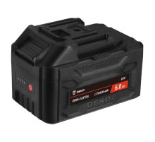 Аккумулятор DEKO UNV6.0 EXTRA, Li-ion, 20В, 6.0А_ч, с повышенной токоотдачей 063-4498