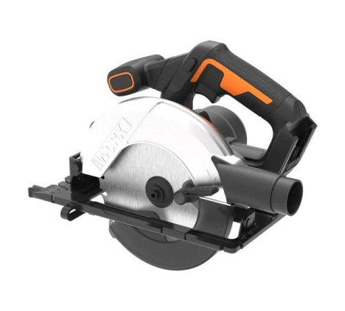 Дисковая аккумуляторная пила WORX 165 мм, 20 В, 2 Ач х1, ЗУ 2А, коробка WX526